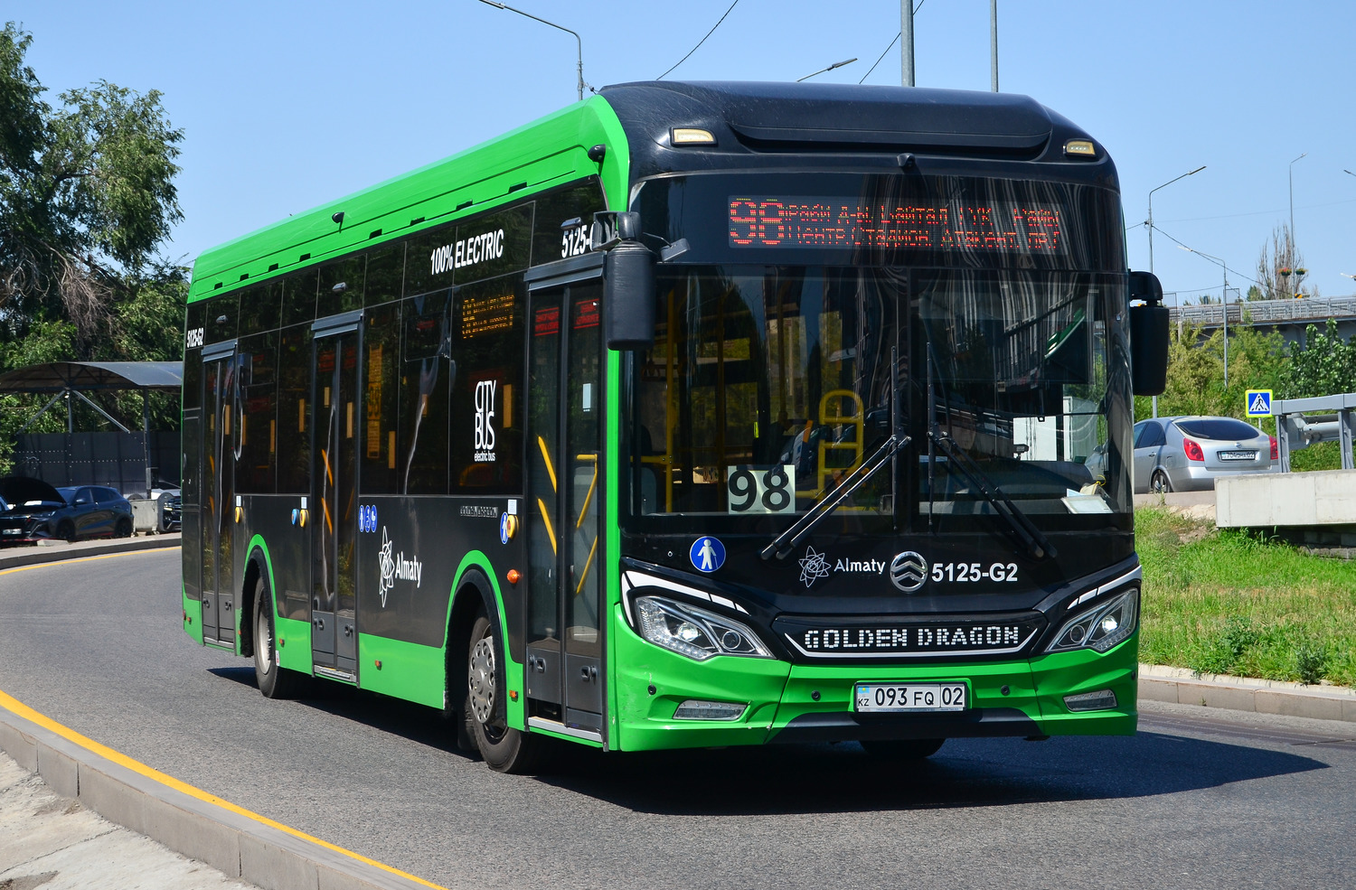 Almaty, Golden Dragon XML6125CE (Hyundai Trans Auto) # 5125-G2
