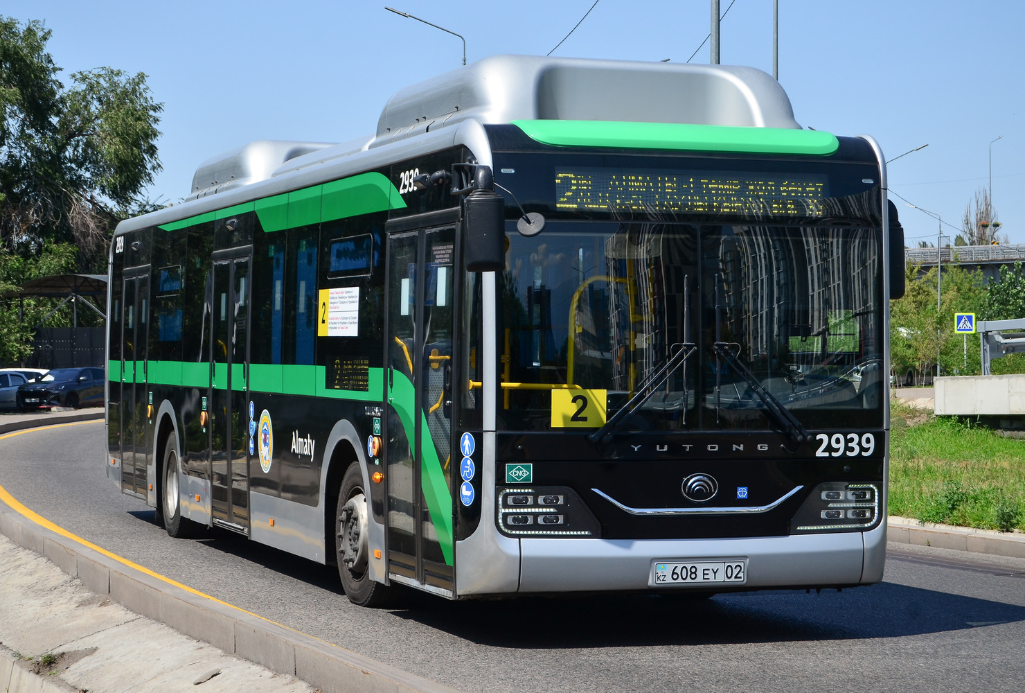 Almaty, Yutong ZK6126HG (QazTehna) # 2939