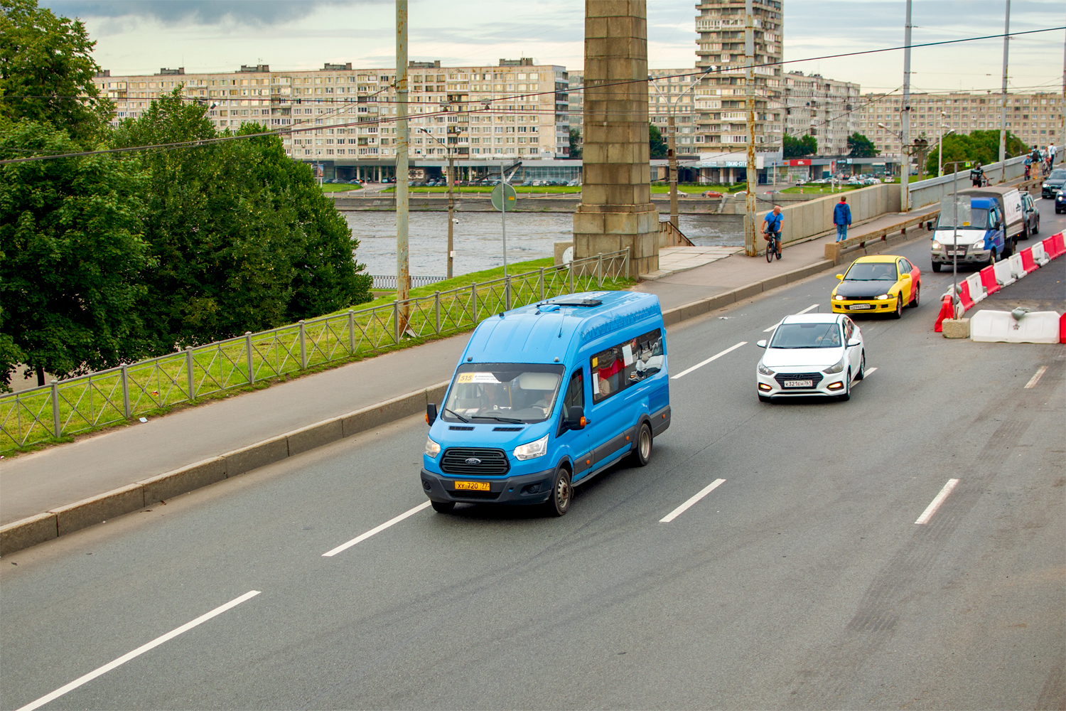 Saint Petersburg, Ford Transit FBD (Sollers) # 9543