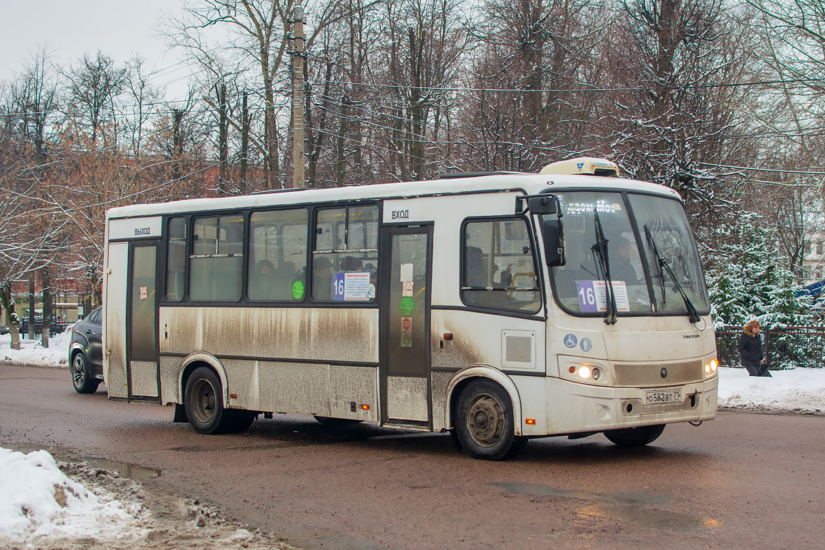Tula, PAZ-320412-04 "Vector" # О 582 ВТ 71