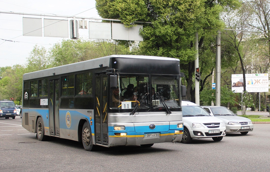 Almaty, Yutong ZK6108HGC # 081 AX 02
