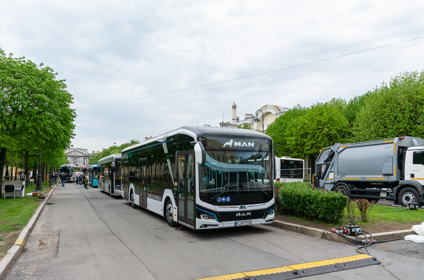 Moscow, MAN 12C Lion's City 12 E NL367 # M-AN 7294; Saint Petersburg — II International transport festival "SPbTransportFest-2021"