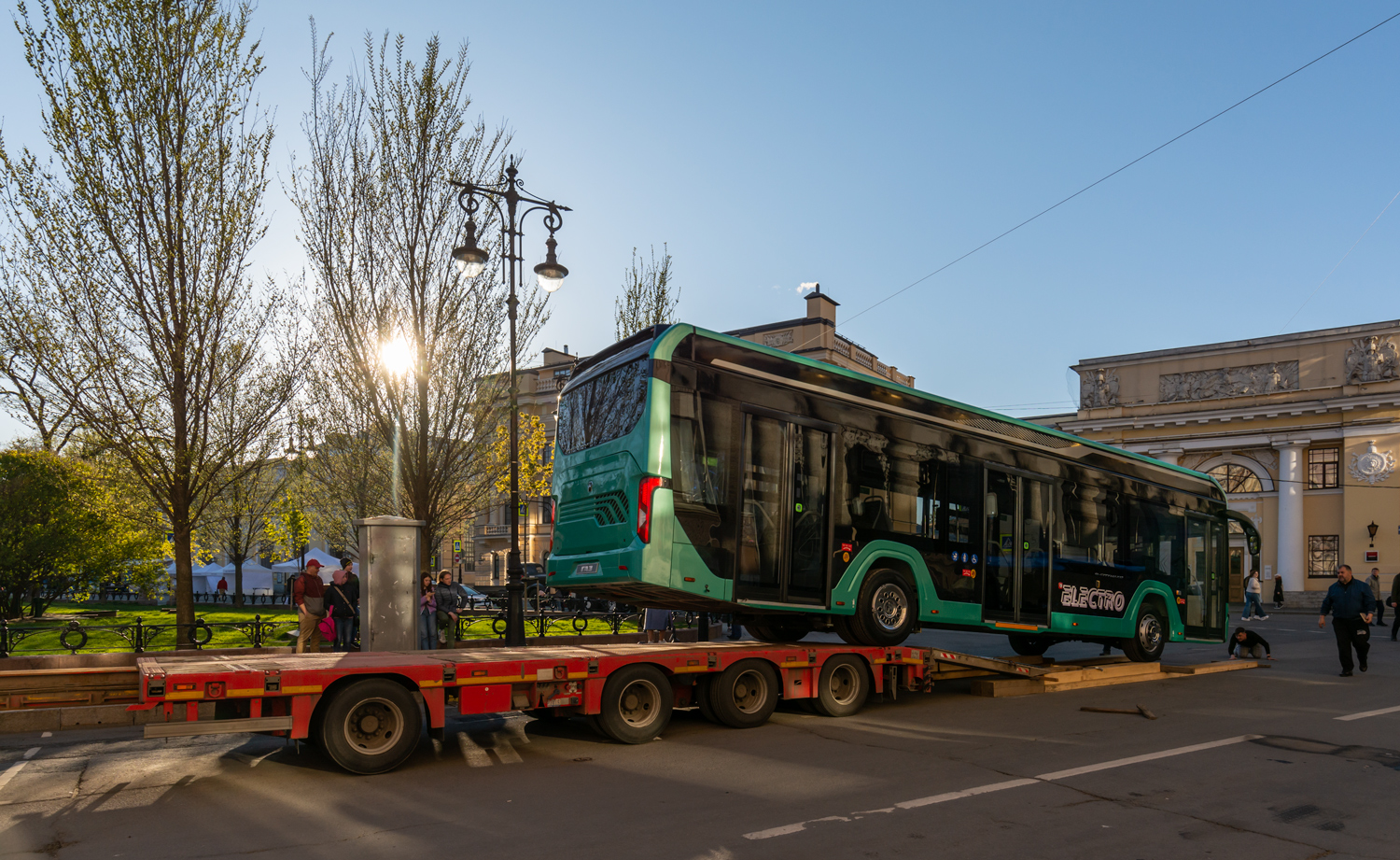 Likino-Dulyovo, LiAZ-L01R35 e-Citymax 12 # [L01R35-1]; Saint Petersburg — III International transport festival "SPbTransportFest-2022"