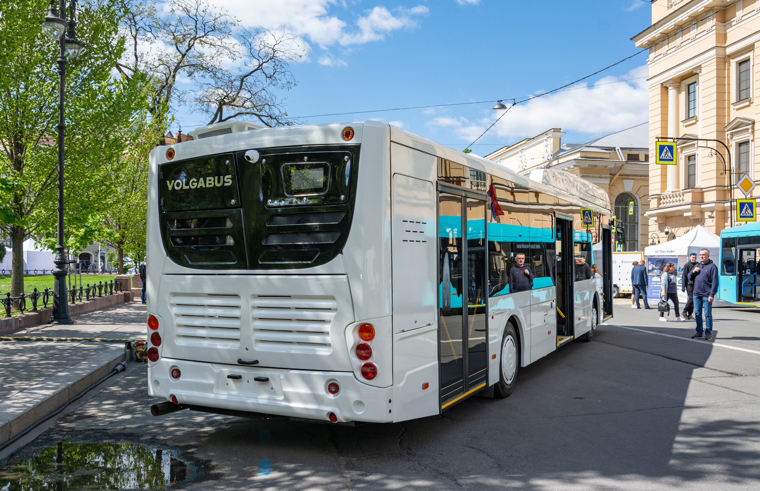 Volzhsky, Volgabus-5270.G2 (CNG) # [5270G2-3]; Saint Petersburg — IV International transport festival "SPbTransportFest-2023"