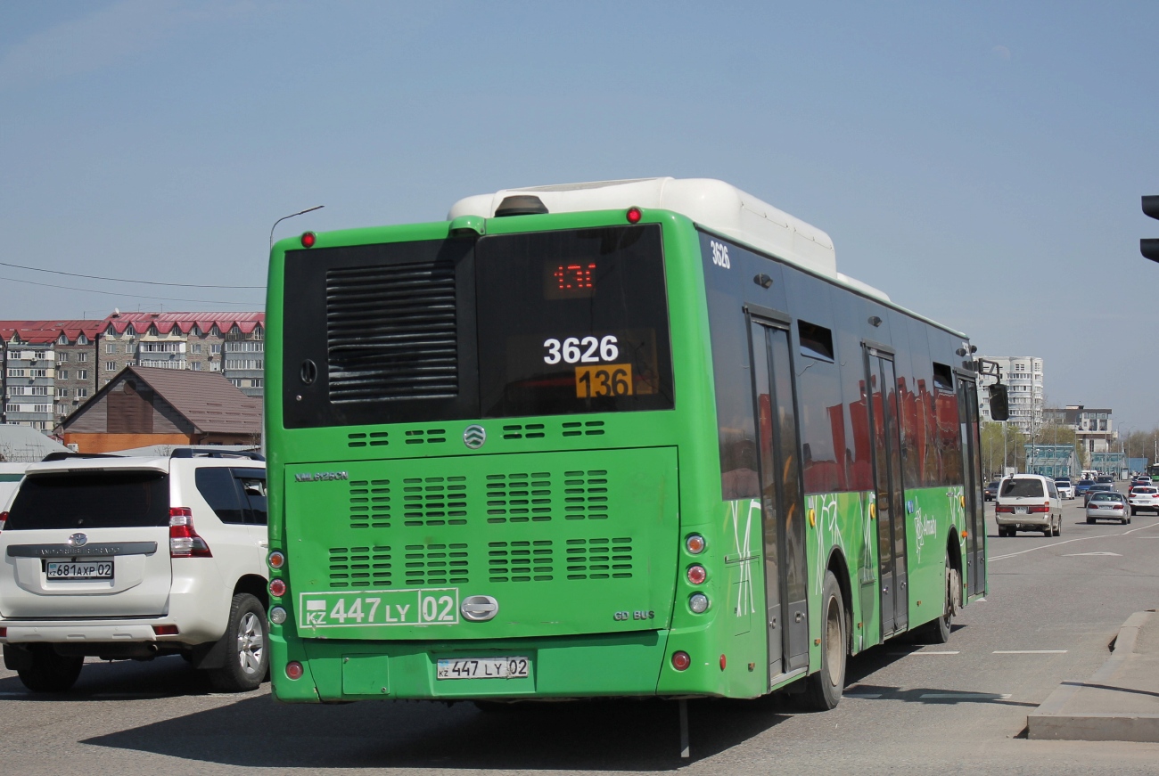 Almaty, Golden Dragon XML6125CN (Hyundai Trans Auto) # 3626