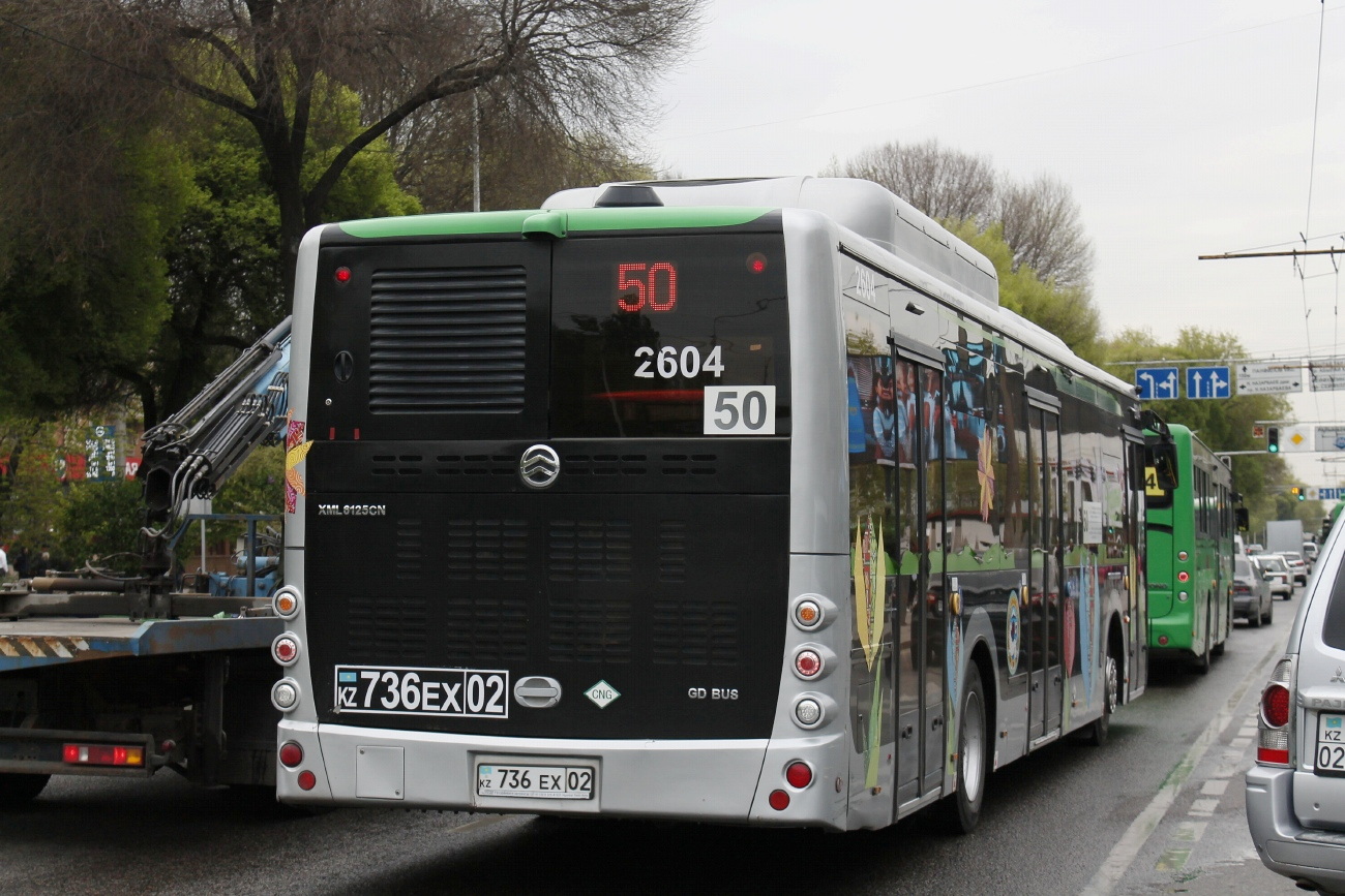 Almaty, Golden Dragon XML6125CN (Hyundai Trans Auto) # 2604