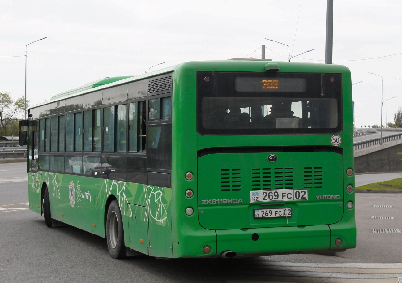 Almaty, Yutong ZK6118HGA (QazTehna) # 269 FC 02