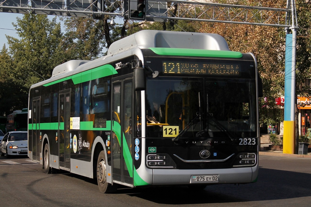Almaty, Yutong ZK6126HG (QazTehna) # 2823