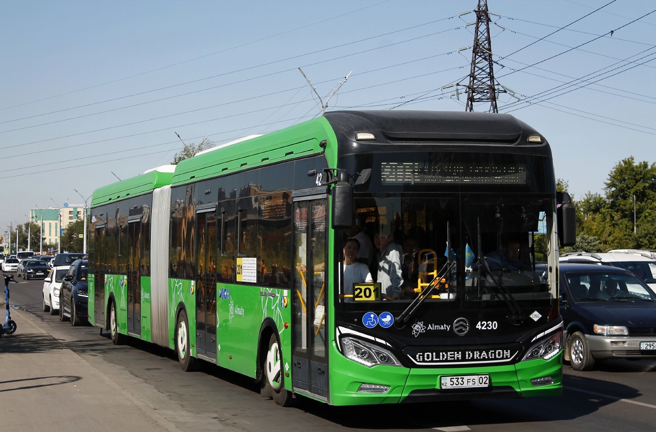 Almaty, Golden Dragon XML6185J13C (Hyundai Trans Auto) # 4230