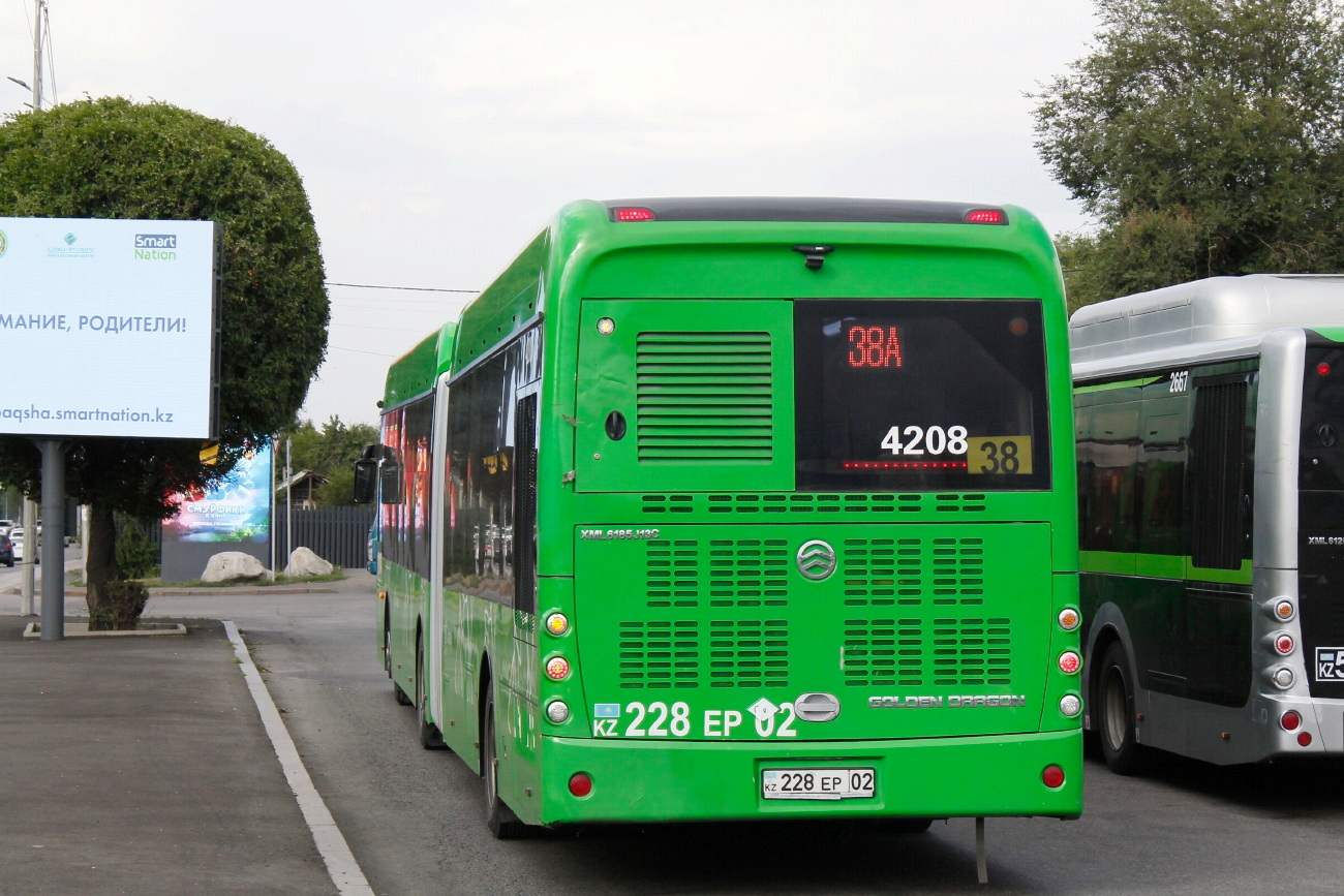 Almaty, Golden Dragon XML6185J13C (Hyundai Trans Auto) # 4208