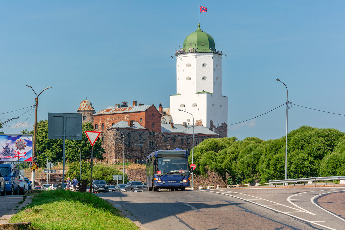 Vyborg, Scania OmniLink I (Scania-Piter) # 136