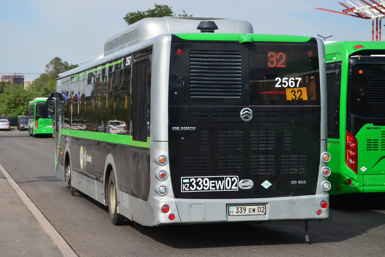 Almaty, Golden Dragon XML6125CN (Hyundai Trans Auto) # 2567