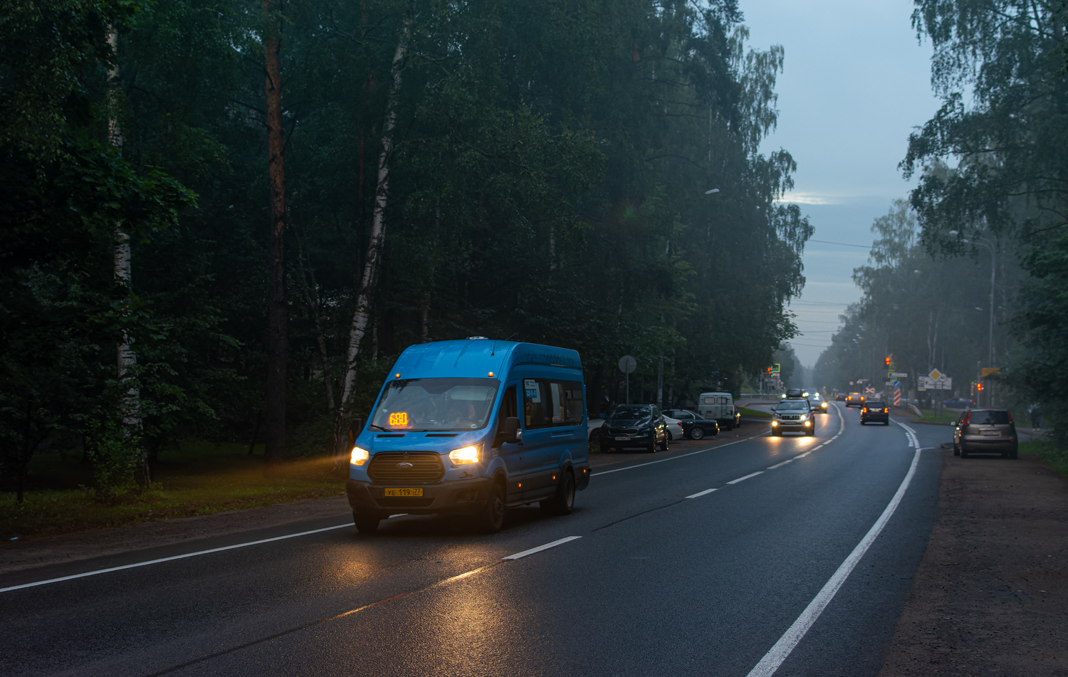 Saint Petersburg, Ford Transit FBD (Sollers) # 9547