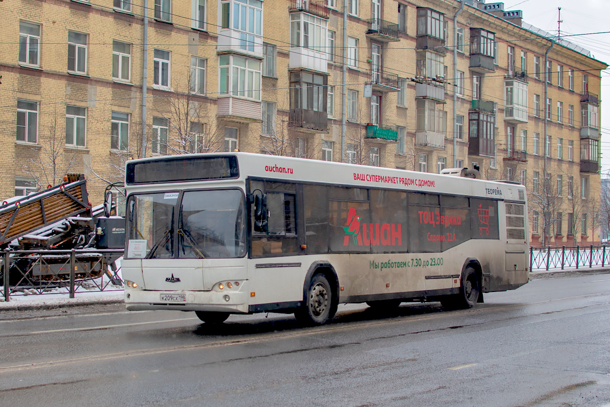 Saint Petersburg, MAZ-103.476 # К 209 СХ 198