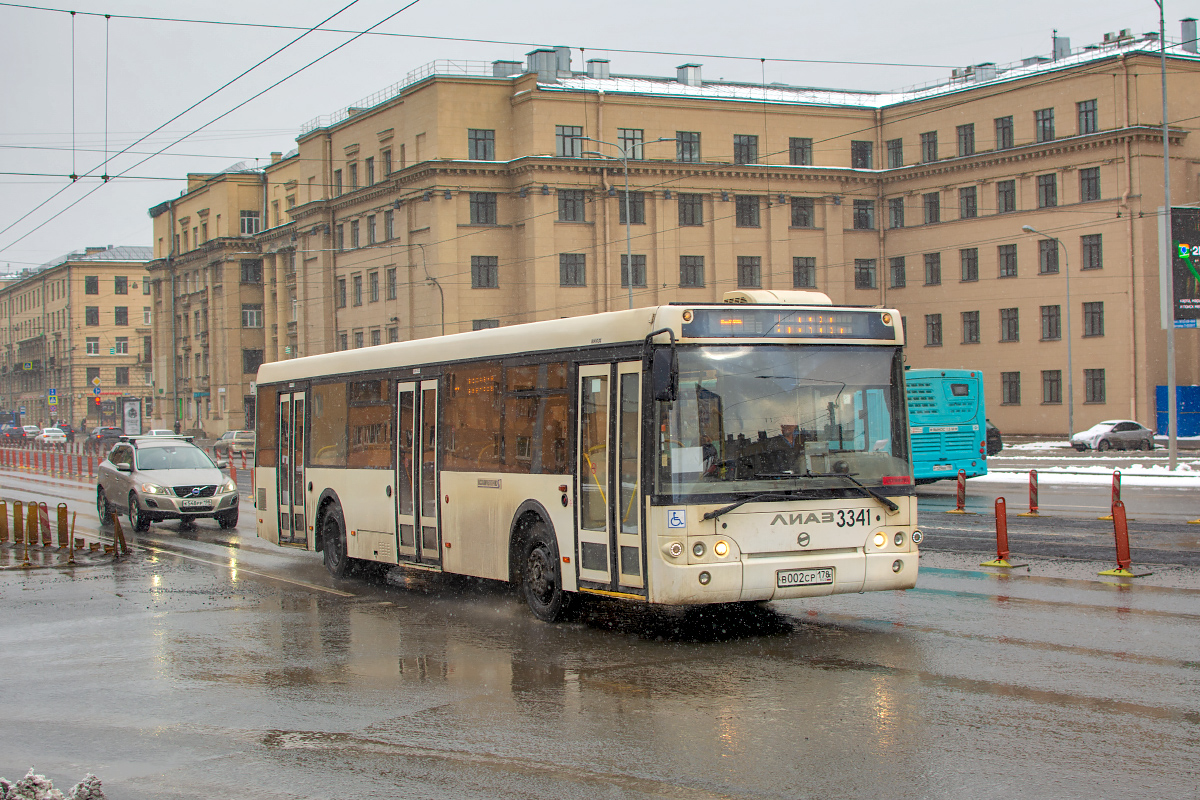 Saint Petersburg, LiAZ-5292.60 # 3341