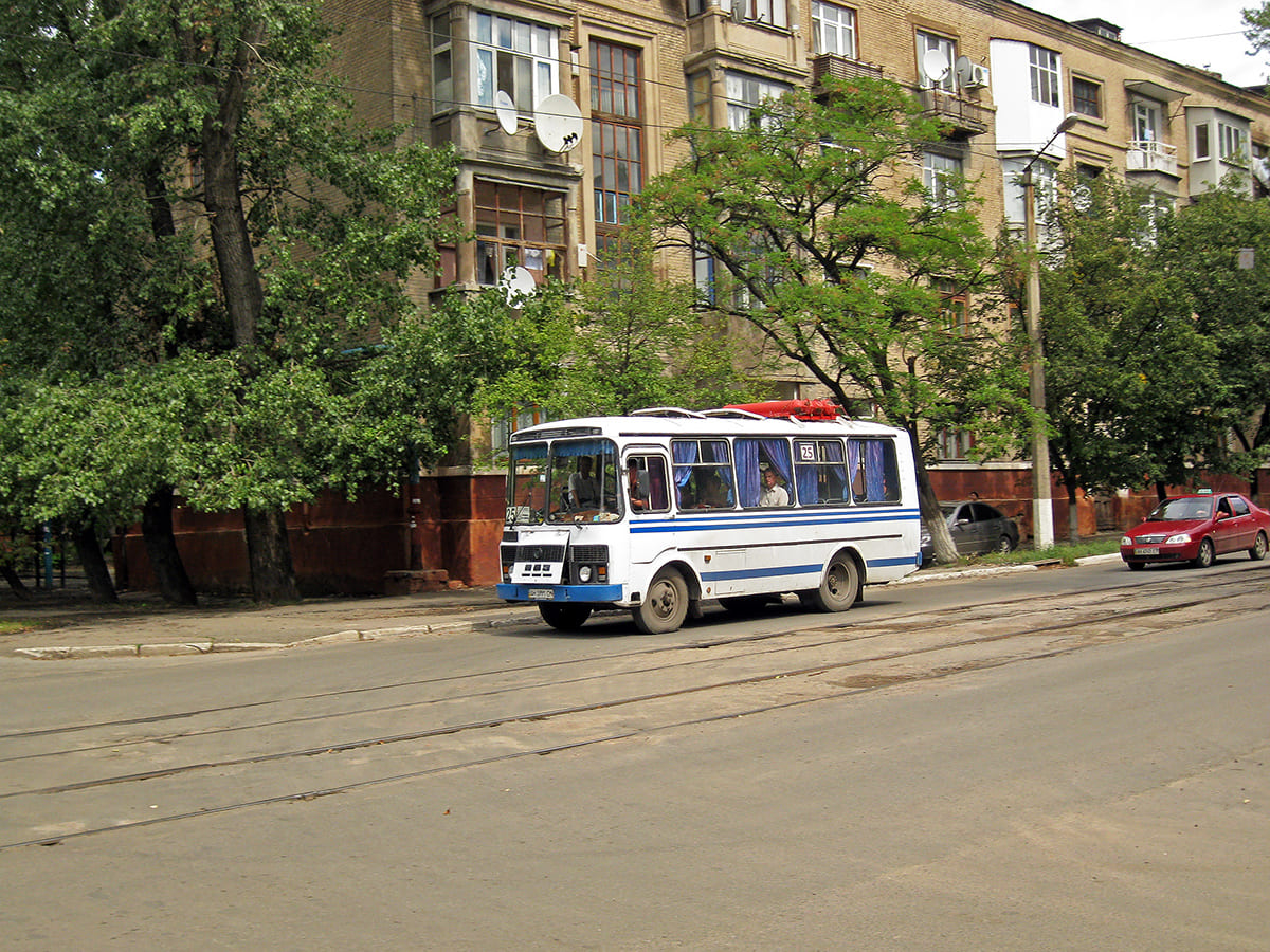 Donetsk Oblast, PAZ-3205-110 # АН 9122 ІА