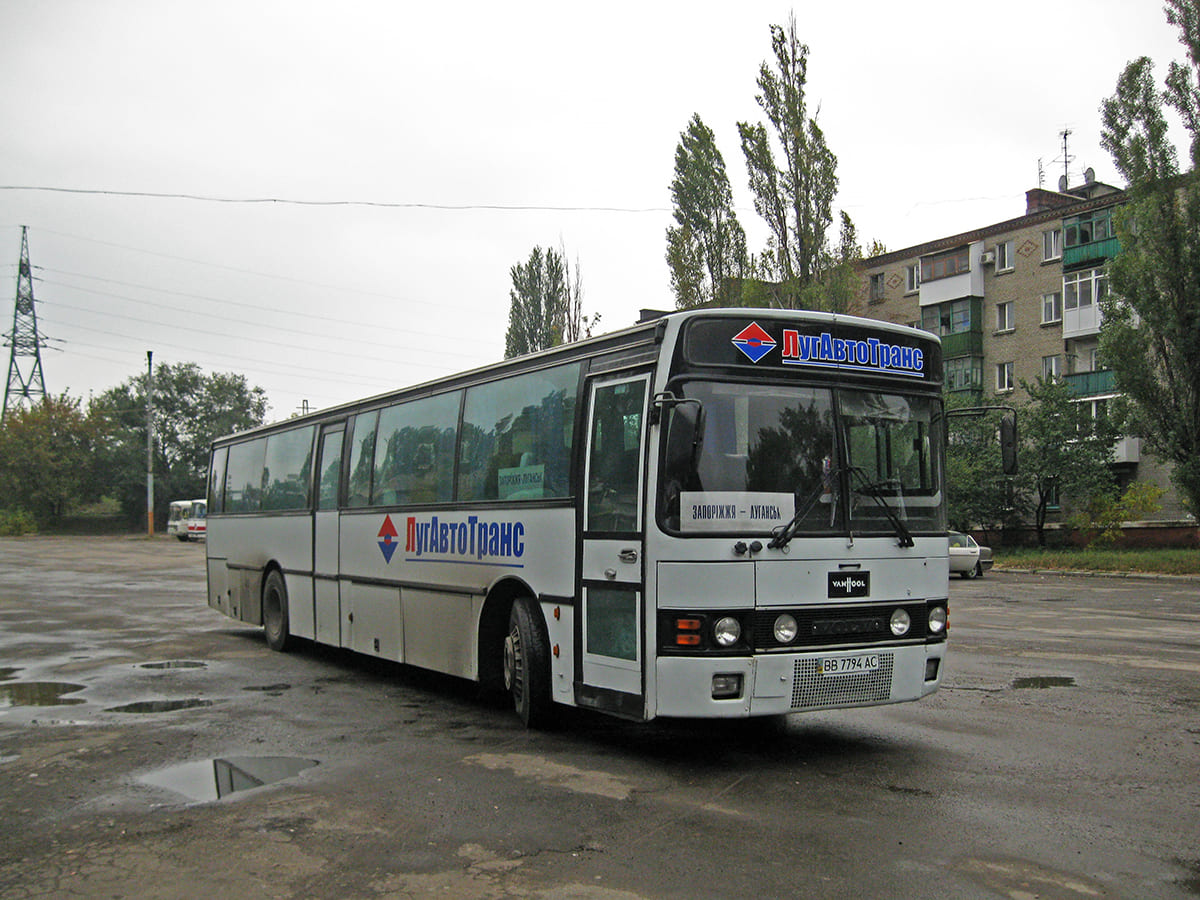 Luhansk, Van Hool T8 Alizée 210 # ВВ 7794 АС