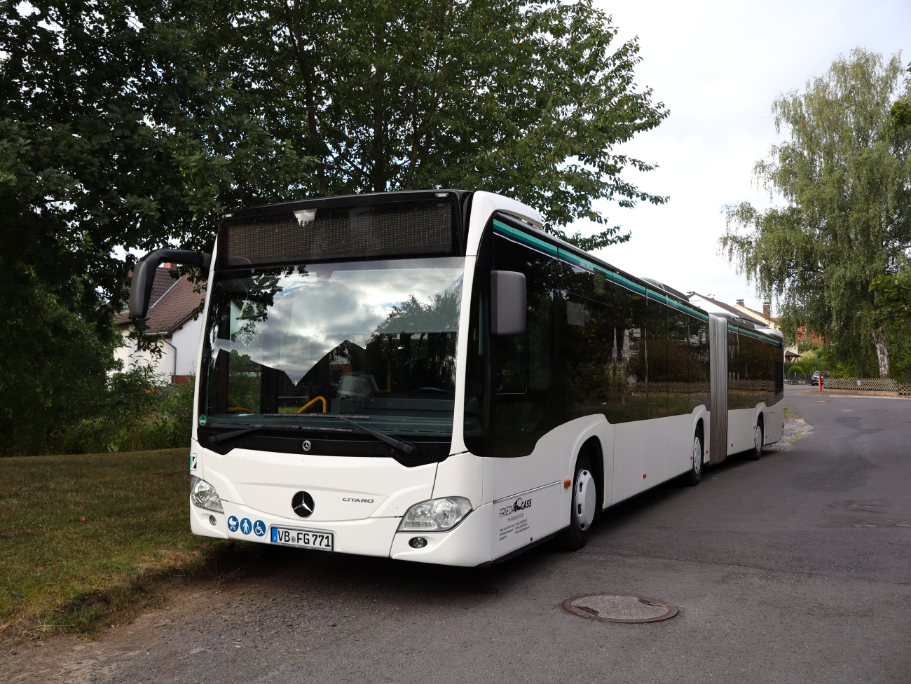 Vogelsbergkreis, Mercedes-Benz Citaro C2 G # VB-FG 771