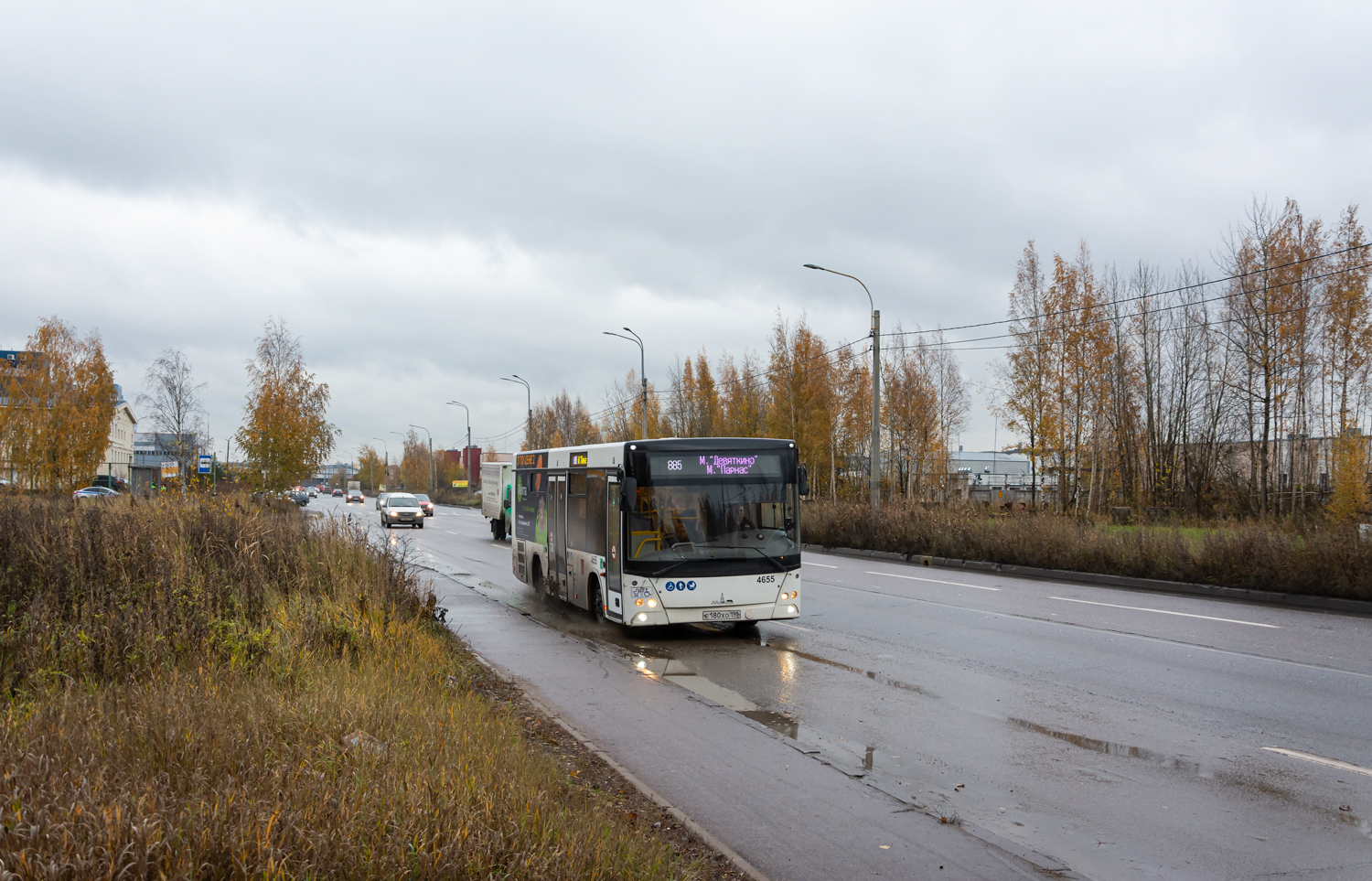 Saint Petersburg, MAZ-206.086 # 4655