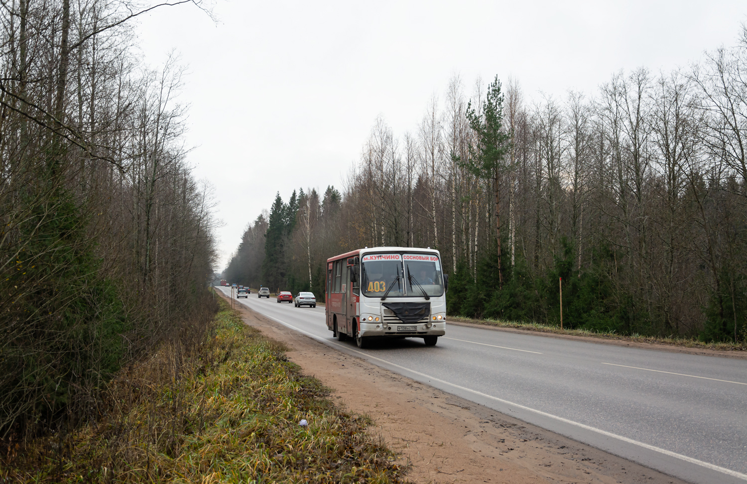 Sosnovy Bor, PAZ-320402-05 # У 138 ХС 178