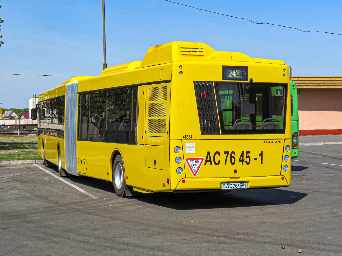 Pinsk, MAZ-216.047 # 45384