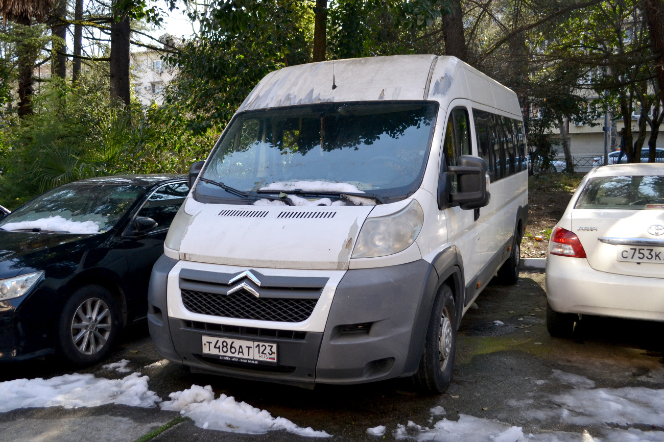 Sochi, Nizhegorodets-2227W (Citroёn Jumper) # Т 486 АТ 123