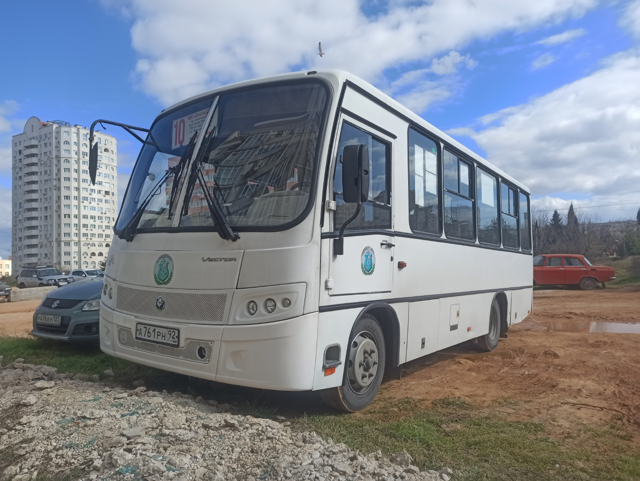 Севастополь, ПАЗ-320402-04 "Вектор" № А 761 РН 92