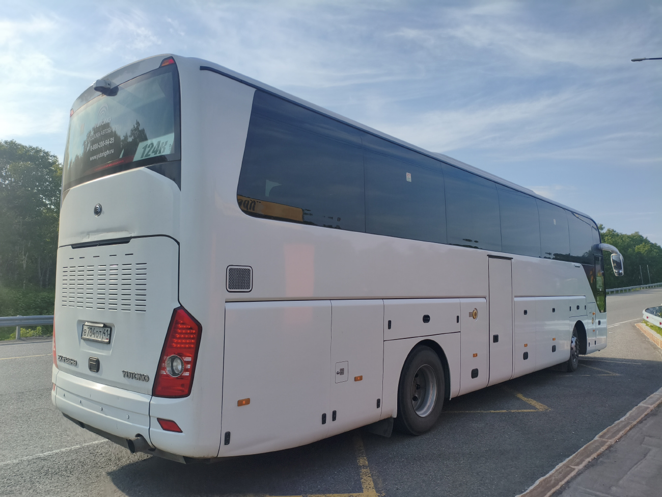 Yelizovo, Yutong ZK6122H9 Nr. В 784 ОТ 41