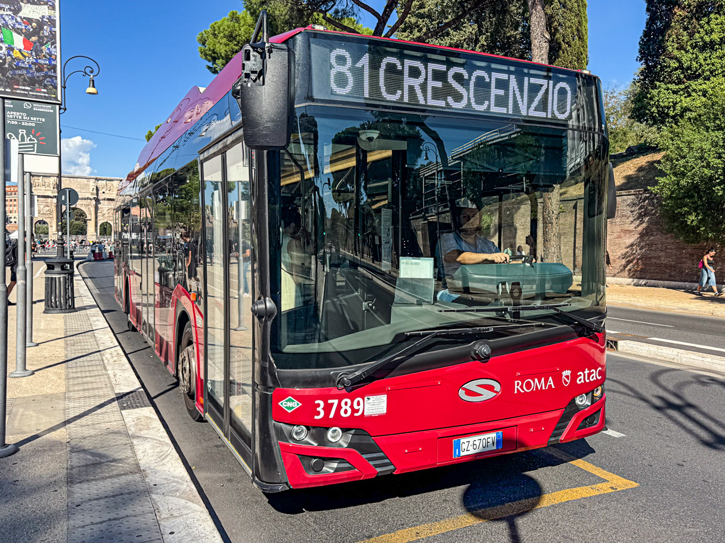 Roma, Solaris Urbino IV 12 CNG No. 3789