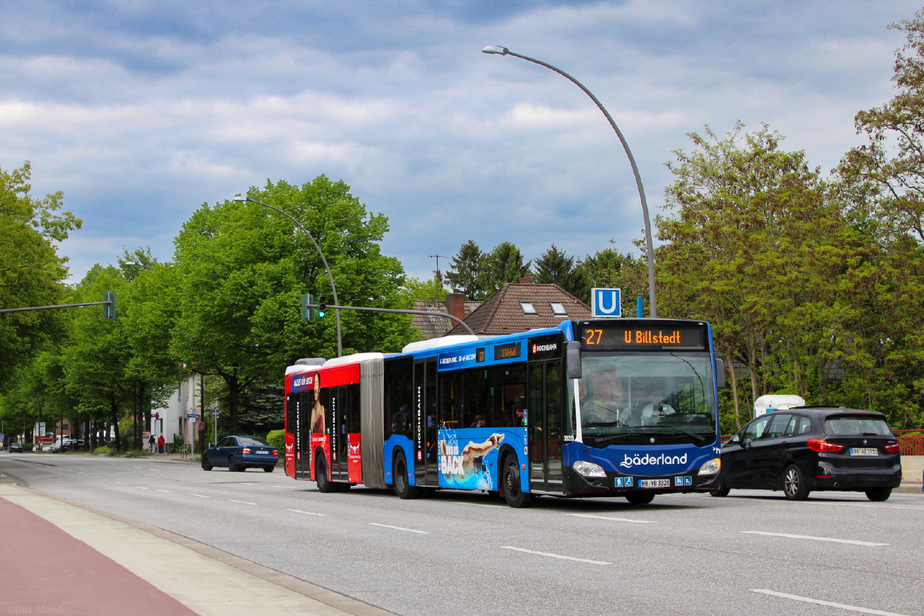 Hamburg, Mercedes-Benz Citaro C2 G # 3828