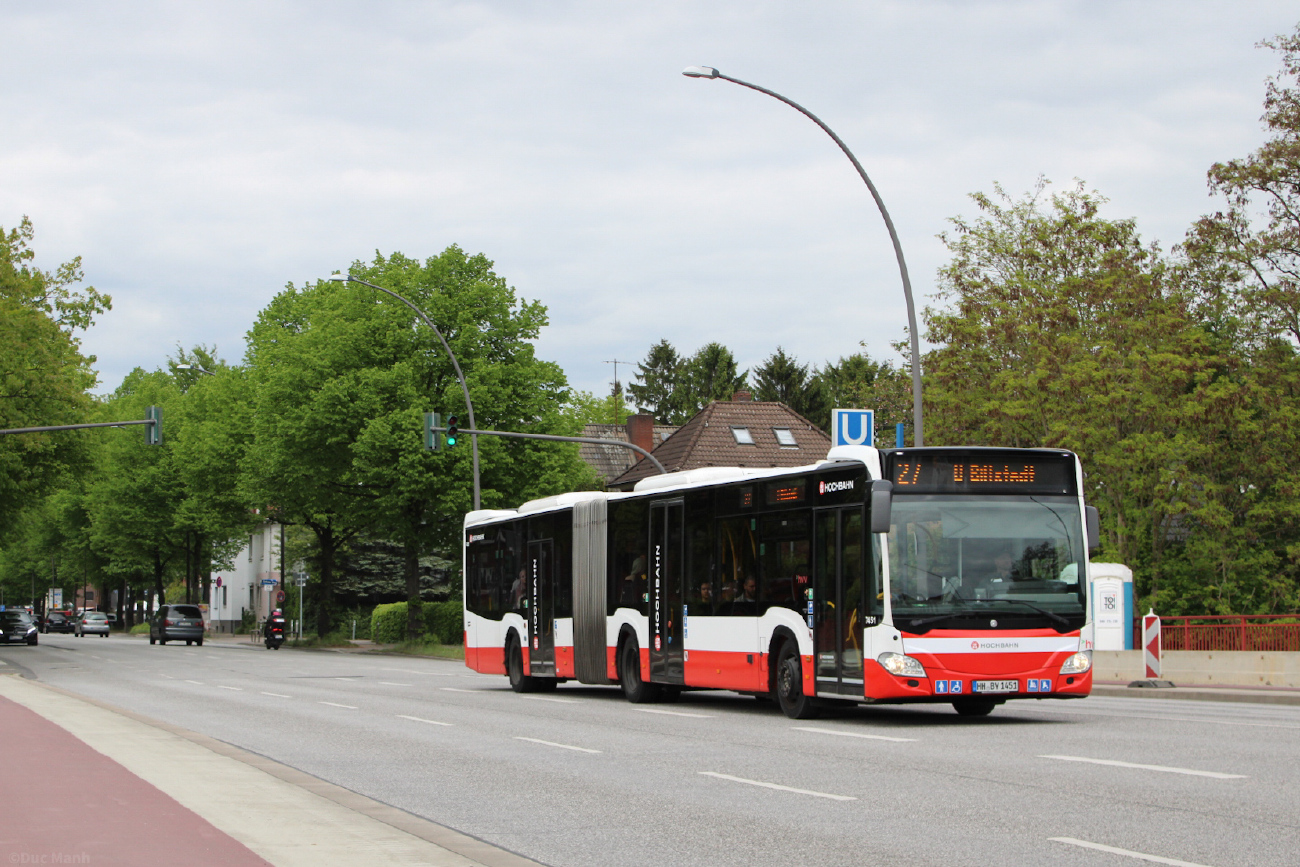 Hamburg, Mercedes-Benz Citaro C2 G # 7451