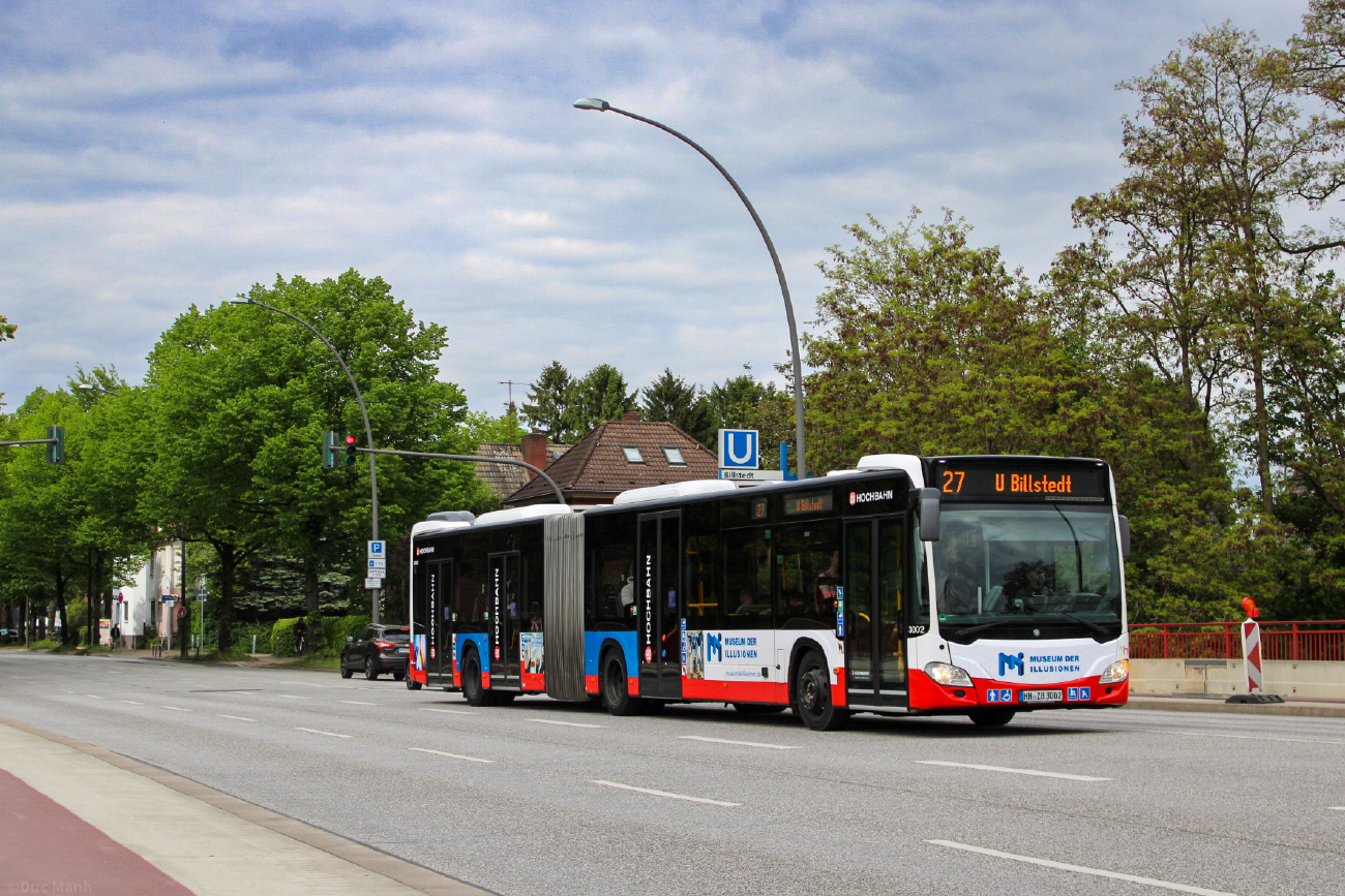 Hamburg, Mercedes-Benz Citaro C2 G # 3002