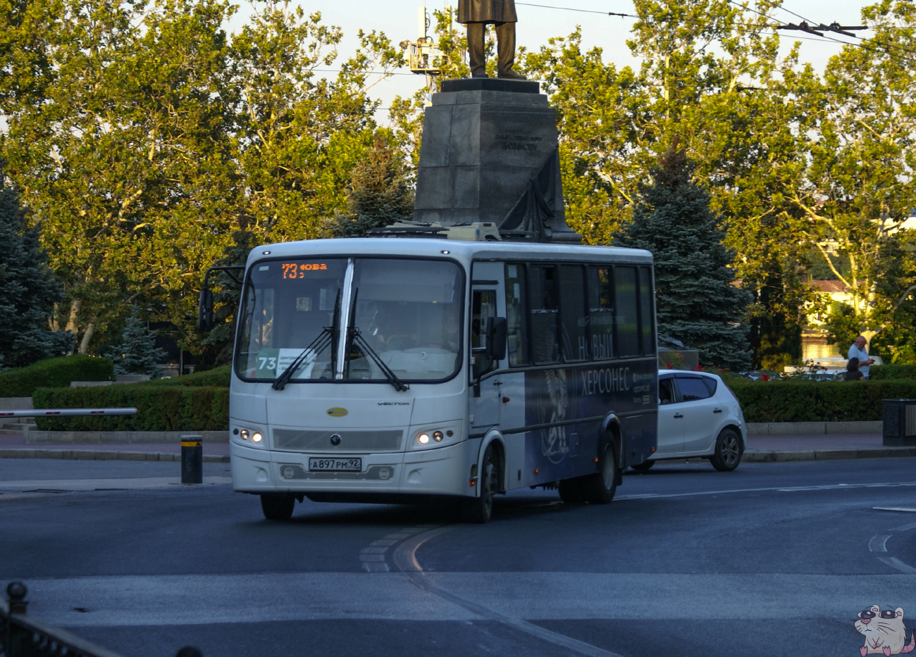 Sevastopol, PAZ-320412-04 "Vector" # А 897 РМ 92