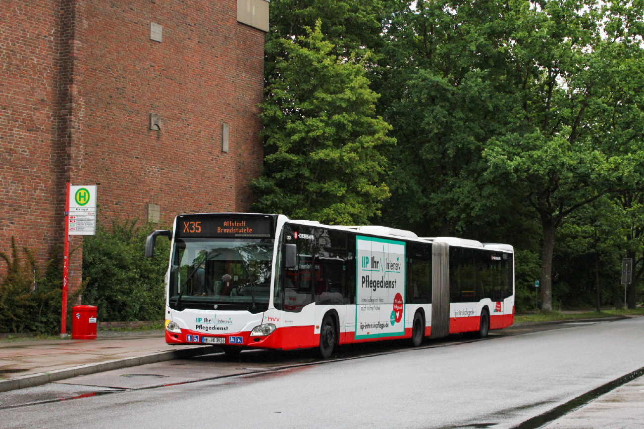 Hamburg, Mercedes-Benz Citaro C2 G # 3926
