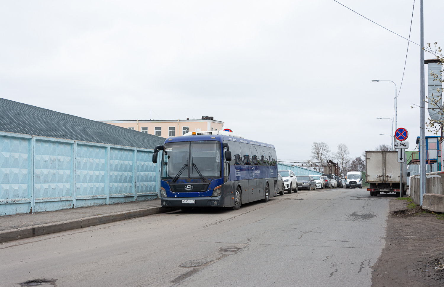 Saint Petersburg, Hyundai Universe Space Luxury # В 345 АН 178