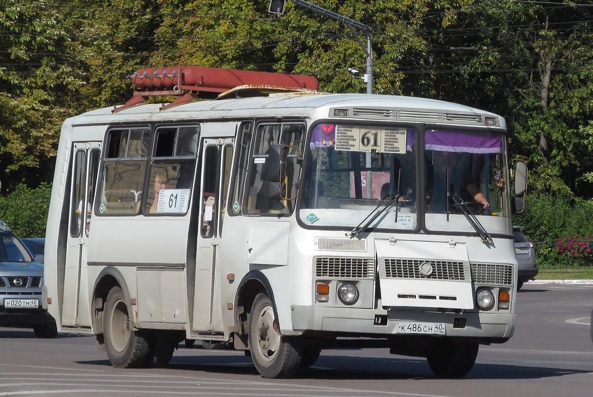 Калуга, ПАЗ-32054 № К 486 СН 40