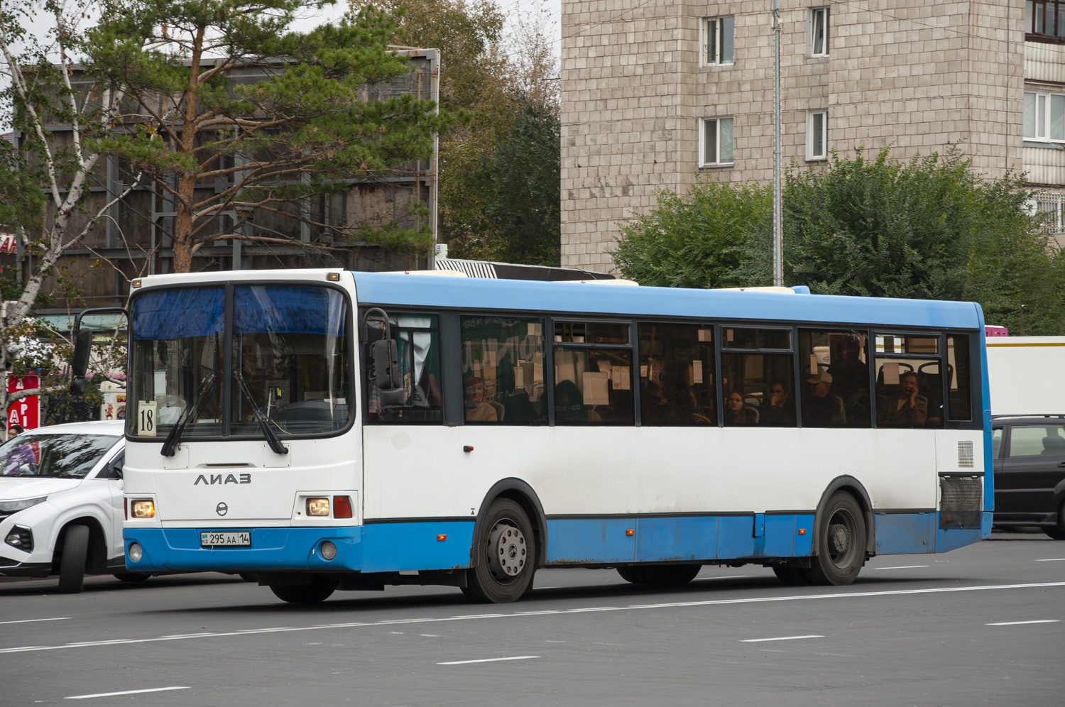 Павлодар, ЛиАЗ-5293.60 № 295 AA 14