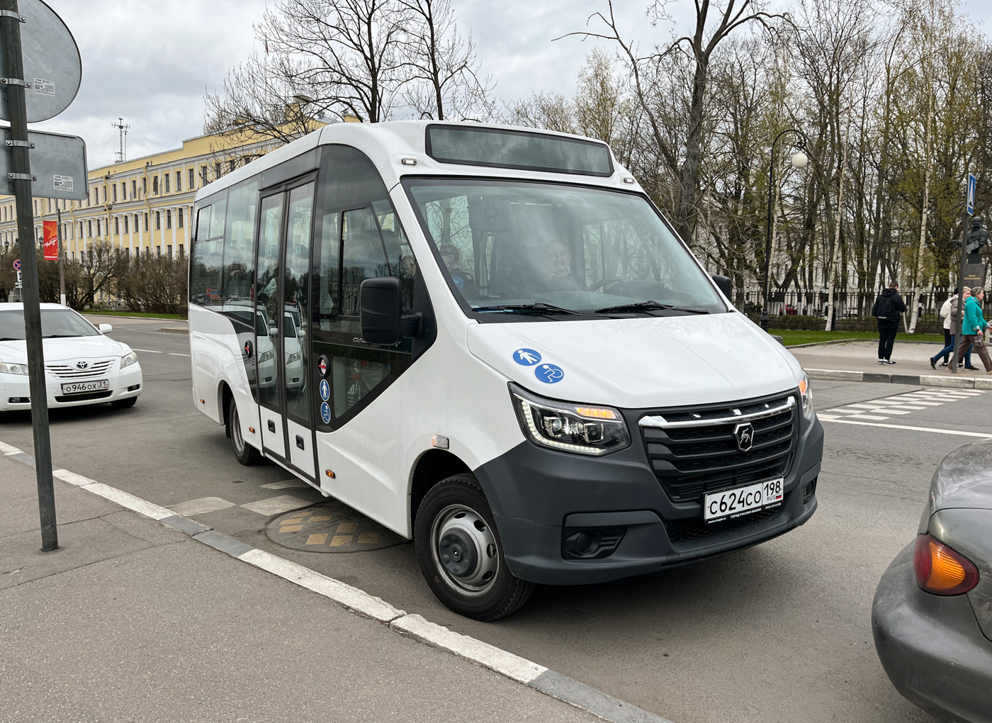 Saint Petersburg, GAZ-A68R52 City # С 624 СО 198