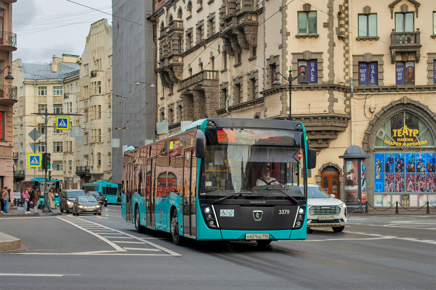 Saint Petersburg, NefAZ-5299-40-52 # 3379