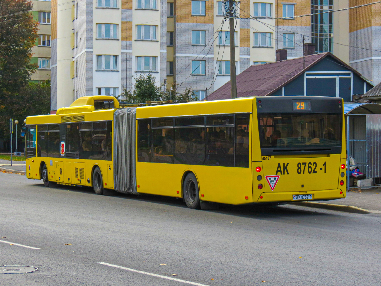 Пинск, МАЗ-215.069 № 45187