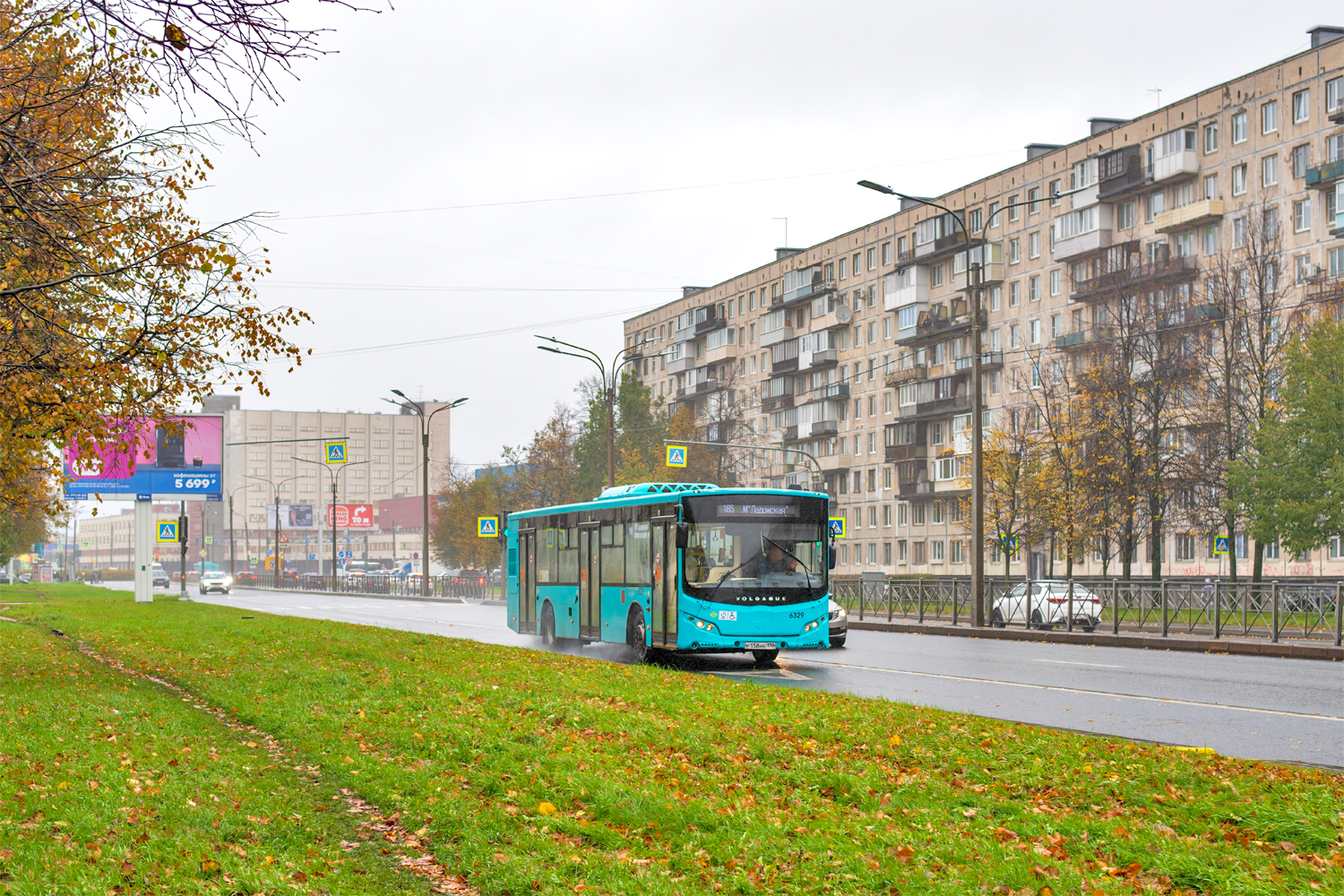 Saint Petersburg, Volgabus-5270.G4 (LNG) # 6329