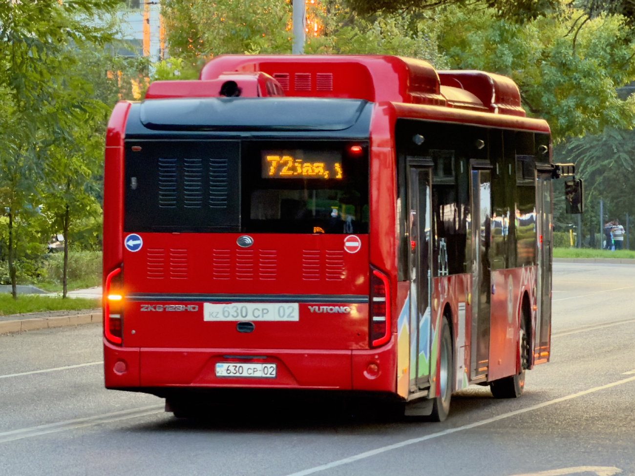 Almaty, Yutong ZK6128HG (SaryarkaAvtoProm) # 630 CP 02