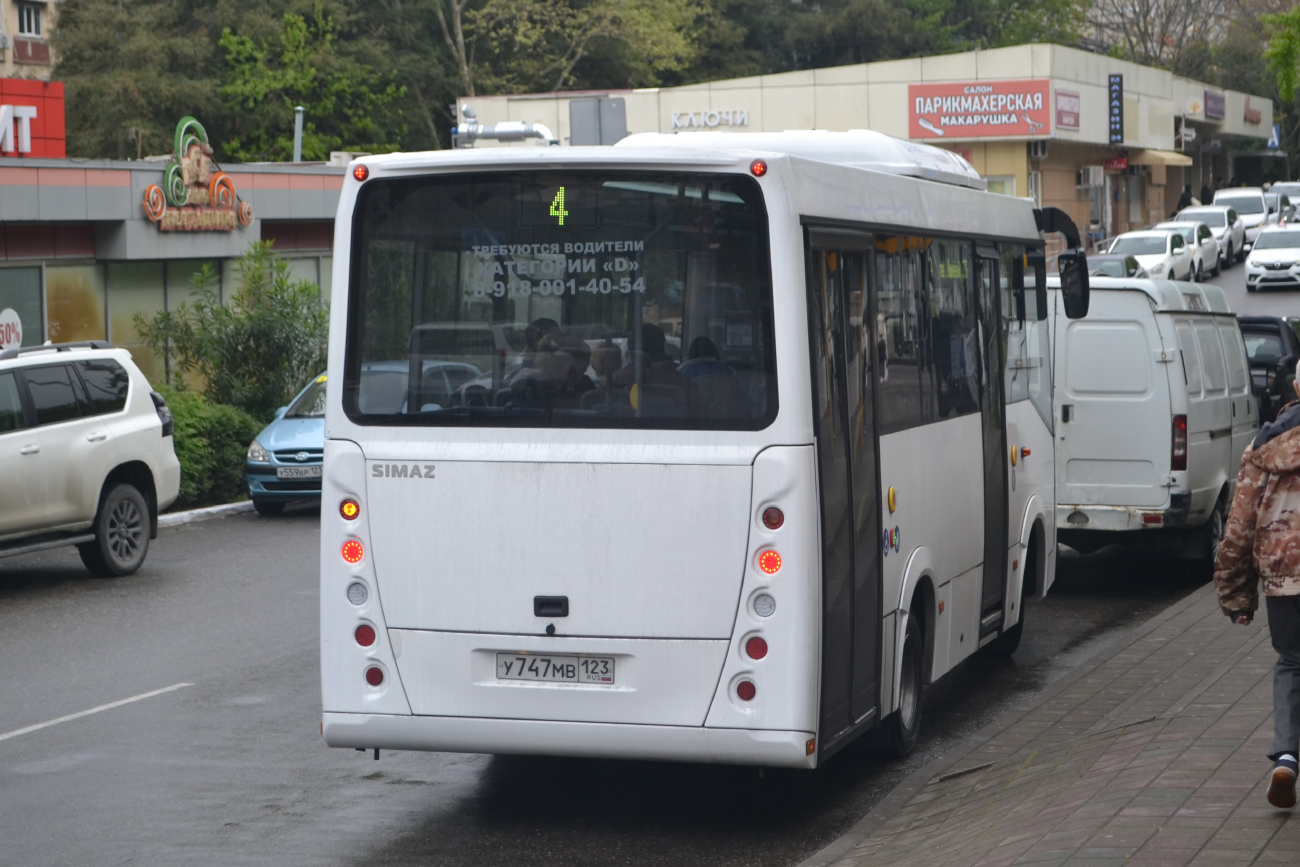 Sochi, SIMAZ-2258 # У 747 МВ 123