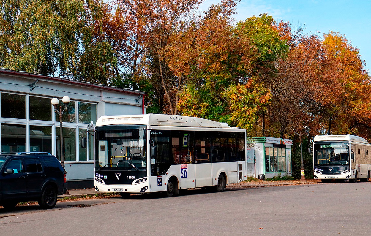 Leningrad Oblast, Volgabus-4298.G4 (CNG) # 11500