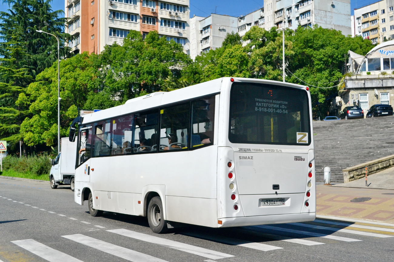 Sochi, SIMAZ-2258 # Х 930 АТ 193