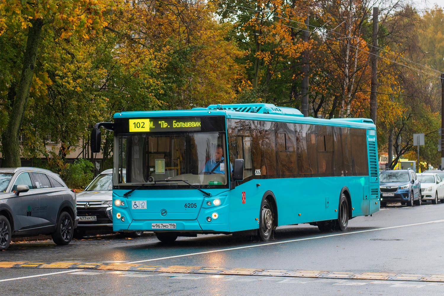 Санкт-Пецярбург, ЛиАЗ-5292.65 № 6205