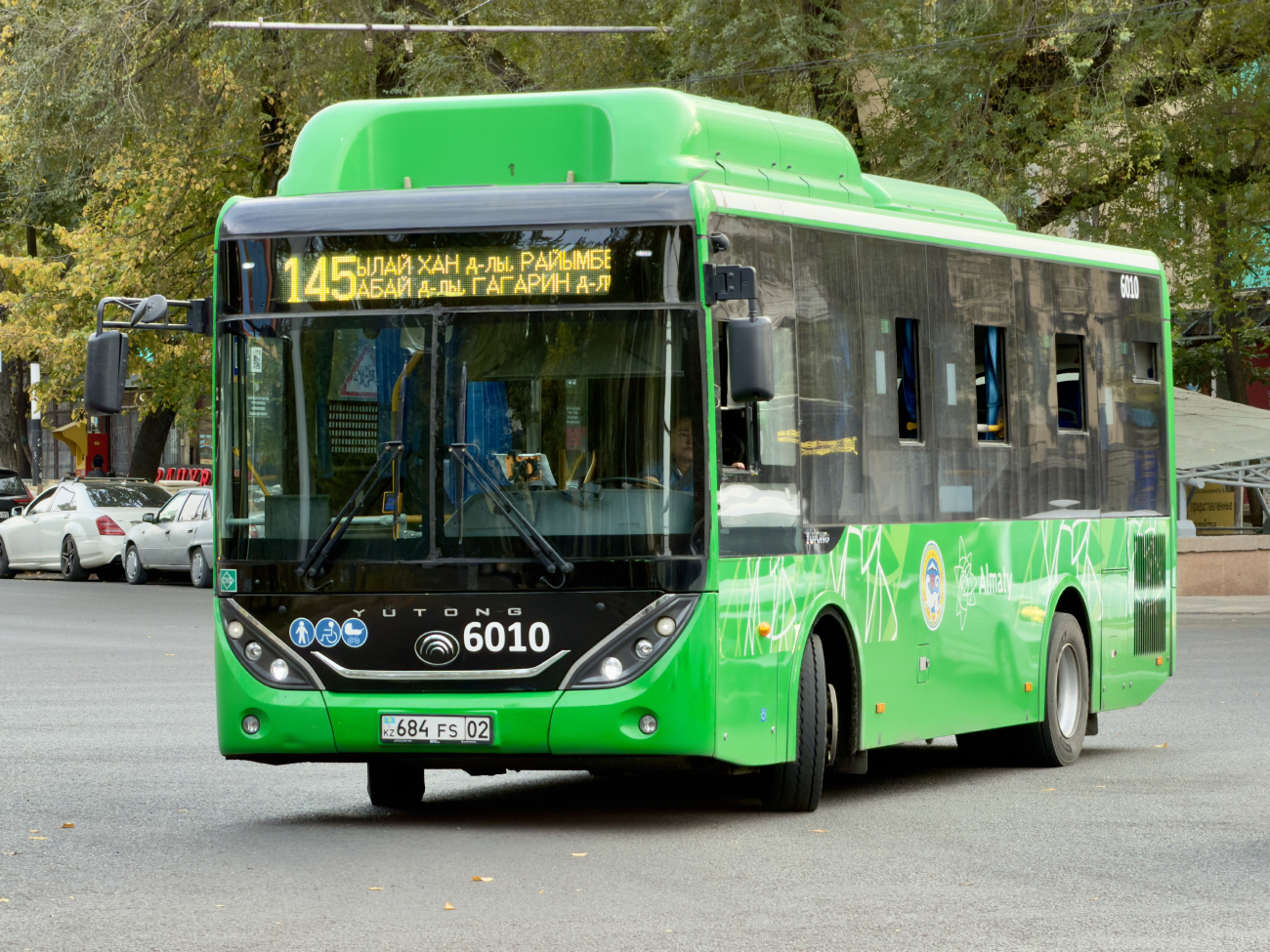 Almaty, Yutong ZK6890HGQ (QazTehna) # 6010